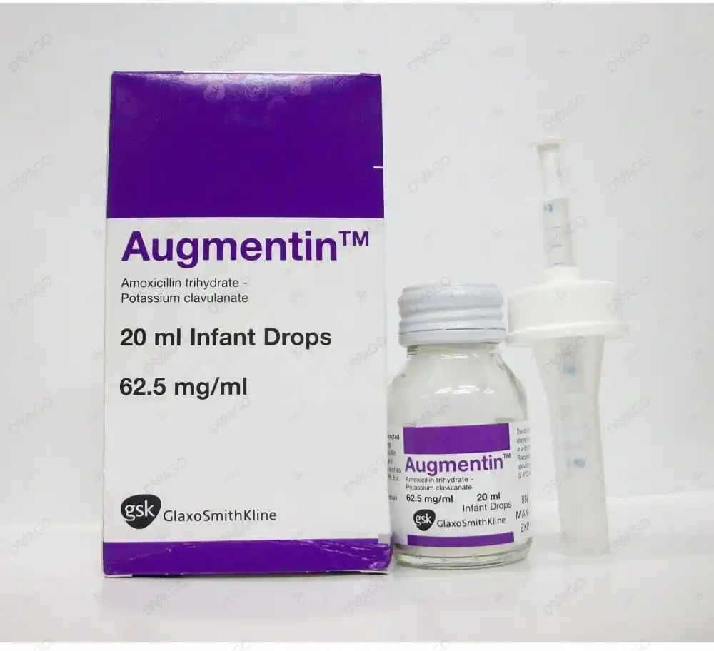 Augmentin 20ml Drops 62.5mg/ml